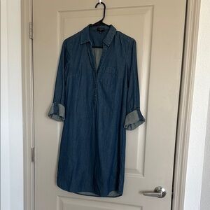 Denim Shirt Dress - The Limited